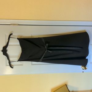 Strapless A-Line Little Black Dress